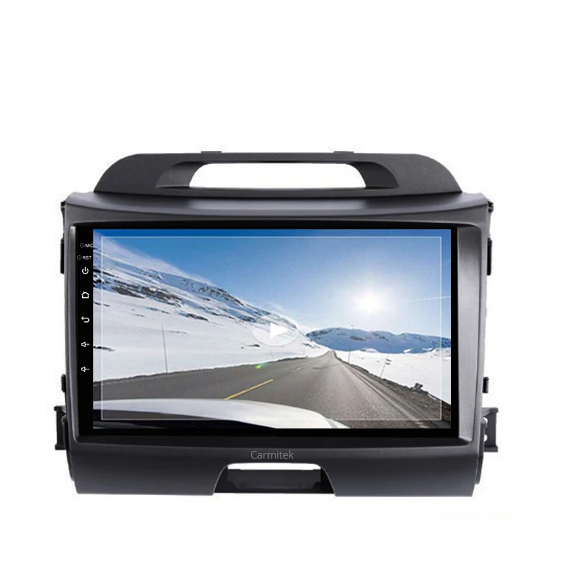 Best Android 2 din car DVD Multimedia Radiofor KIA Sportage 2010 2011 2012 2013 2014 2015 2016 Touch screen Bluetooth WIFI  SWC 4