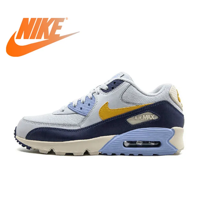 

Original Authentic NIKE AIR MAX 90 ESSENTIAL Men's Running Shoes Outdoor Sneakers Breathable 2019 New Color Matching AJ1285-008