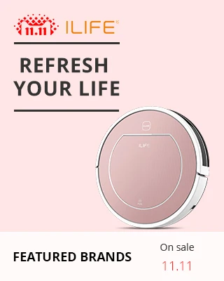 [Featured Brands] iLife: Refresh your life. Smart robot cleaners to make every home sparkle. On sale 11.11!