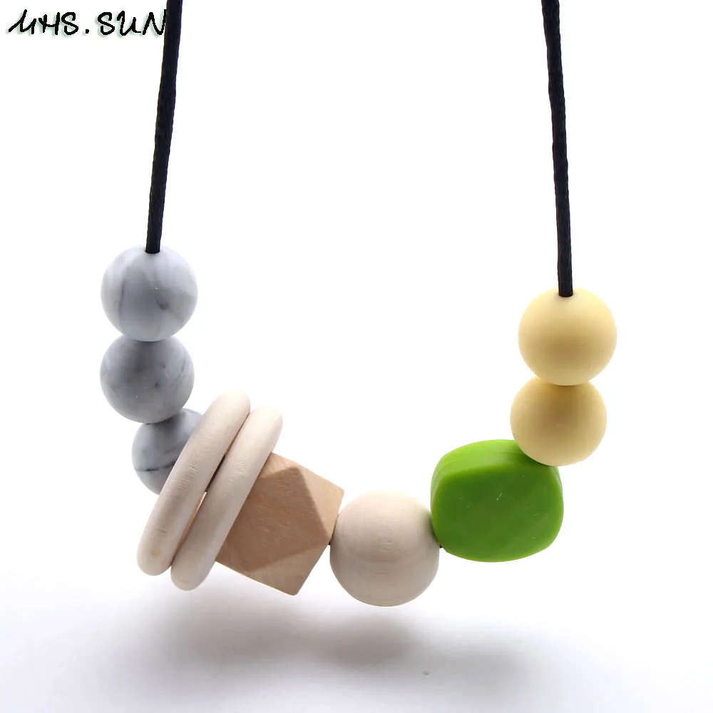 chewable teething necklace