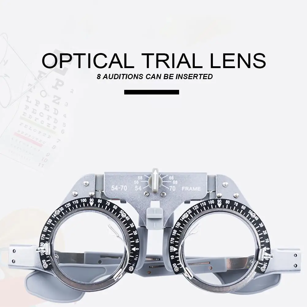 Trial frame Adjustable Trial Frame Optical Trial Lens Frame PD 54-70mm Pure Titanium Optical#40