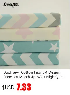 Booksew 5x50 см/шт. Желе рулон полосы обувь из хлопка, с мультяшками животных цветок ткань одеяла Telas Tissu «сделай сам» Лоскутная работа ребенок stofen