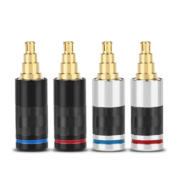 

Earphone DIY Pin For IE40 Pro HiFi Headphone Plug Audio Jack Beryllium Copper Solder Cable Wire Connector Carbon Fiber Adapter