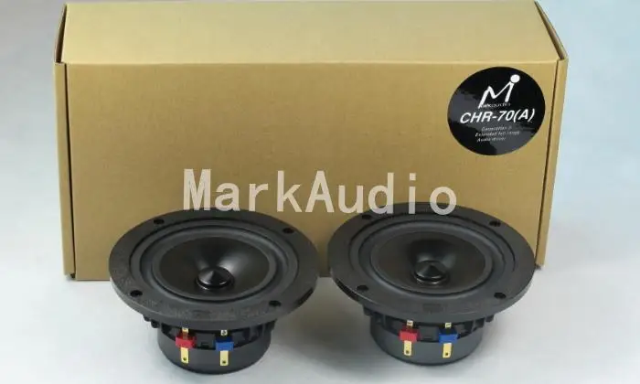 Усилитель динамик MarkAudio4 дюймов HiFi полный спектр динамик энтузиаста класса CHR70 3-го поколения динамик