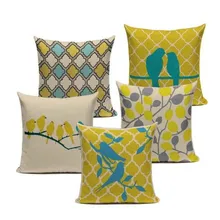 Special Offers Fashion Yellow Color LOVE Bird Cushions Cover Heart Home Decor Linen Cotton Pillow Cover Decorative Throw Pillows Pillowcase Special Offers Fashion Yellow Color LOVE Bird Cushions Cover Heart Home Decor Linen Cotton Pillow Cover Decorative Throw Pillows Pillowcase