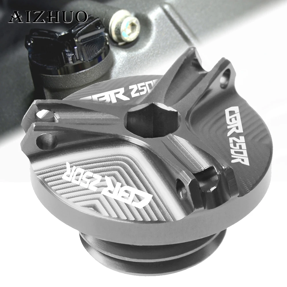 

Motorcycle Engine Oil Filler Cup Cap Oil Filler Cap Plug Cover For HONDA CBR250R CBR 250 R CBR 250R 2011 2012 2013 CBR250 R