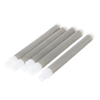 

5Pcs Stainless Steel Mesh Airless Pump Filter Elements For Spray Gun Paint Elements Accessories Spray Gun Filter Screen Elements