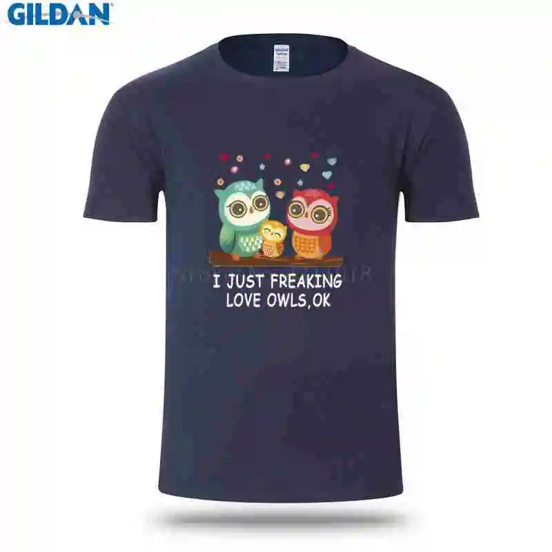 Модная футболка Для мужчин 100% хлопок Лето сова любовь Pop Top Tee большой Размеры Xxxl