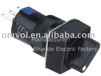 

push button switch square selector switch, A6F-16AF-22X3 Connector