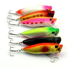 200 pcs/lot 80 мм для рыбалки приманки верхний вода крюк судак море изображение для рыбалки приманки гольян 8 см 14.3 G 4# крючки воблеры рыбалка pesca