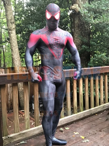 【応募ページ】マイルズ版 スパイダーマン コスプレ マスク