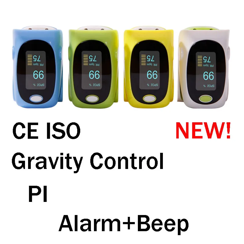 

Pulse Oximeter Blood Oxygen Monitor Gravity Control+ Perfusion Index