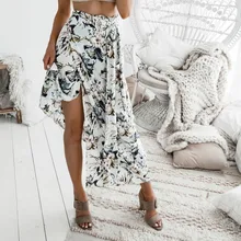 cheap sexy skirts Ladies Womens Gypsy Long Jersey Bodycon Maxi Skirt Ladies Skirt saia feminina dropshipping W612