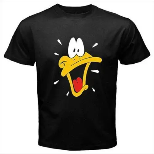 Даффи Дак веселые мелодии мультфильм Футболка Gildan футболка 100% хлопок S-3XL |