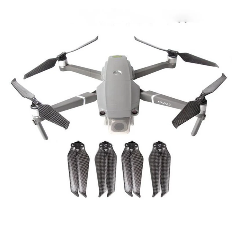 DJI MAVIC 2 PRO Low Noise 8743F Carbon Fiber Propellers for PRO/ ZOOM Drone Accessories | Электроника