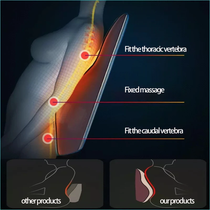 Электрическая Шейная подушка для шеи, талии, плеч, спины, пульса шиацу, Массажная подушка для автомобиля, массаж спины и шеи