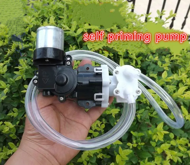 Mini high pressure water pump Self-priming Pistons Diaphragm pressure pump