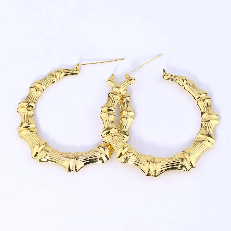 

Seblasy Statement Geometric Dangles Earrings For Women Gold Color Fashion Punk Metal Round Pendants Earrings Jewelry
