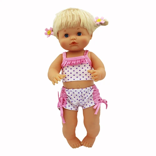 Короткий купальный набор, одежда, подходит для 42 см, кукла Nenuco y su Hermanita, аксессуары для куклы