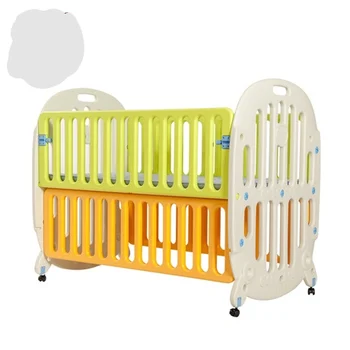 

Baby Cribs baby nest baby bassinet Environmentally friendly PP newborn cradle bed with roller table lit enfant baby cot lit bebe