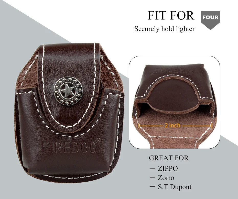 for zippo lighter pouch 6