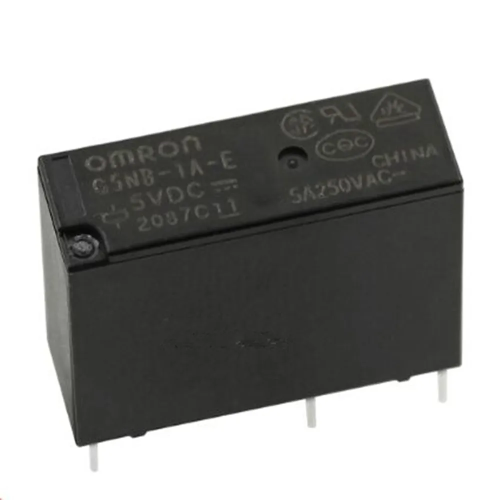 

G5NB-1A-E-5VDC OMRO 5A 250VAC DIP4 1 From A New and original 5pcs/lot