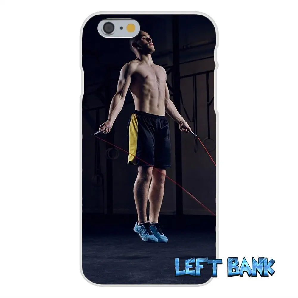 Корпус Crossfit c гирями Мягкий Силиконовый ТПУ Прозрачный чехол для Xiaomi Redmi 3 3S Pro Mi3 Mi4