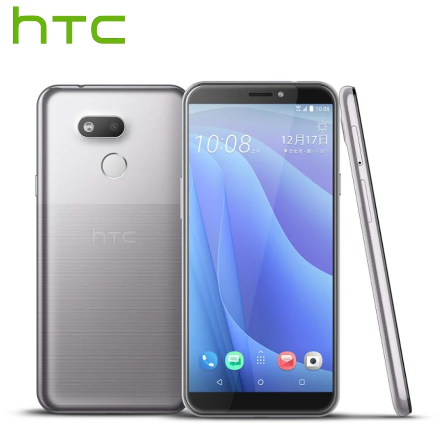 

Global Version HTC Desire 12s Mobile Phone Dual SIM 5.7inch 3GB RAM 32GB ROM 13MP Snapdragon435 OctaCore Android 8.1 NFC 3075mAh