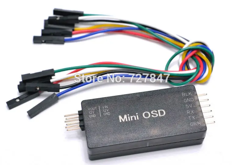 MICRO MINIMOSD Minim OSD Mini OSD для мультикоптера APM/PIXHAWK/NAZE32 управление полетом - Цвет: Mini osd for Apm