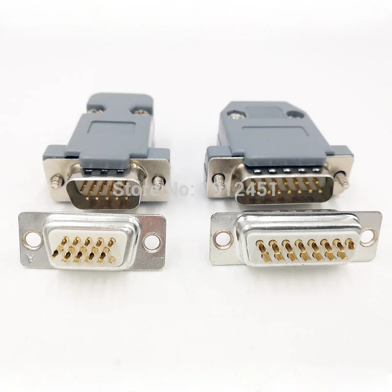 DB15 geslacht wisselaar connector naar vrouwelijke breakout board