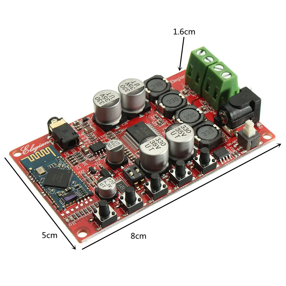 TDA7492P 50W+50W Wireless Bluetooth 4.0 Audio Digital Amplifier Board With Case