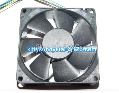 Новый оригинальный mulfan для 8 см AVC 8025 DA08025B12U 12 В 0.35a 4 Провода охлаждения корпуса