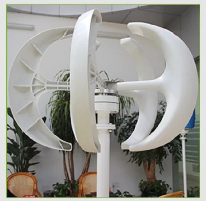 New Wind Generator Wind For Turbinen-generator Vertical Vawt 200w 12/24v Light And Portable Generator Strong Quiet New Wind Generator Wind For Turbinen-generator Vertical Vawt 200w 12/24v Light And Portable Generator Strong Quiet