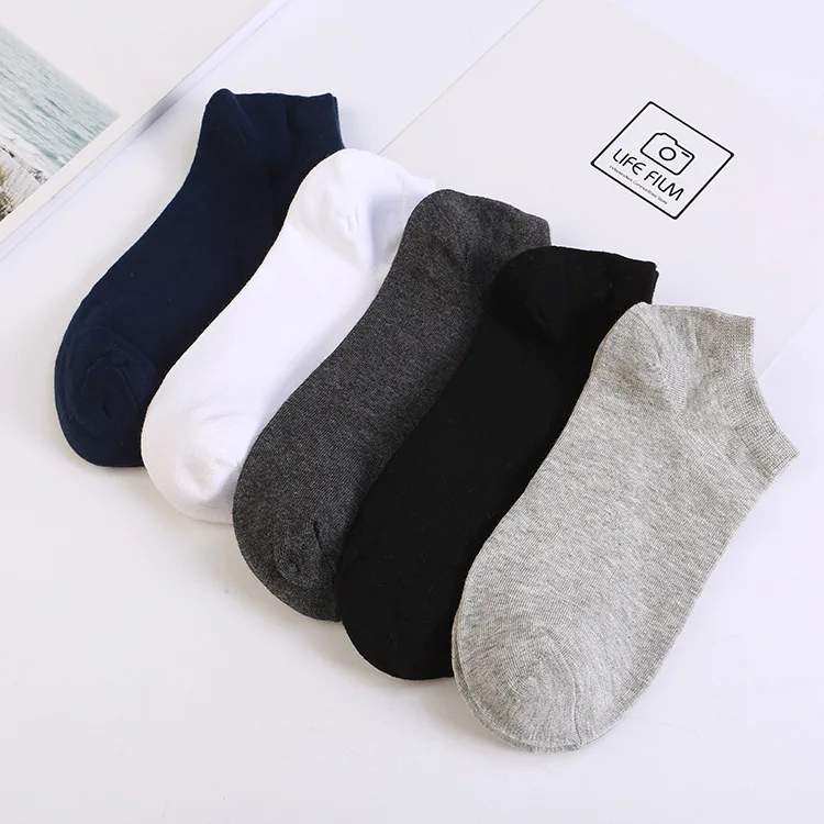 Men's Solid Color Cotton Boat Socks Flat Short Tube Men's Socks Low Cut Comb Cotton Deodorant Socks Men's Solid Color Cotton Boat Socks Flat Short Tube Men's Socks Low Cut Comb Cotton Deodorant Socks