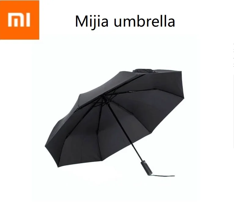 Оригинальный Xiaomi Mijia зонт автоматический Солнечный дождливый алюминиевый