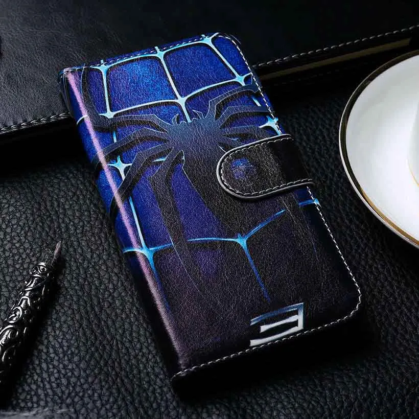 L018 Кожаный флип-кейс с подставкой Чехол для Vivo V7 Y75 V9 Y85 Y81 бумажник чехол типа «сделай сам» ПУ бампер чехол Защитные кейсы-оболочки - Color: L018