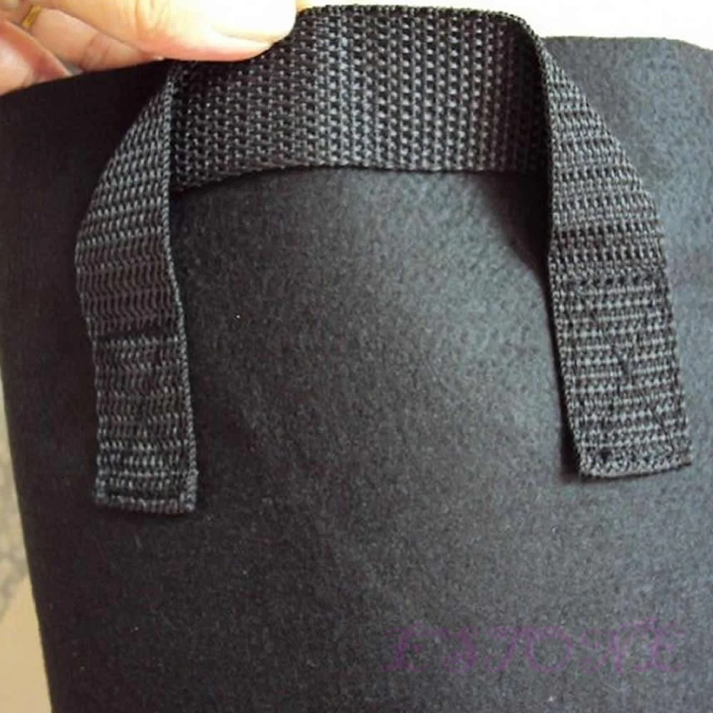 

New Fabric Pots Plant Pouch Round Aeration Pot Container Vegetable Grow Bags TYA XOA88