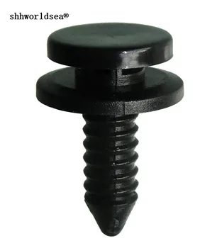 

shhworldsea Nylon Black A Pillar Front Pillar Trim Panel Retainer clip car plastic rivet auto fastener clip for VW 3BO-867-333