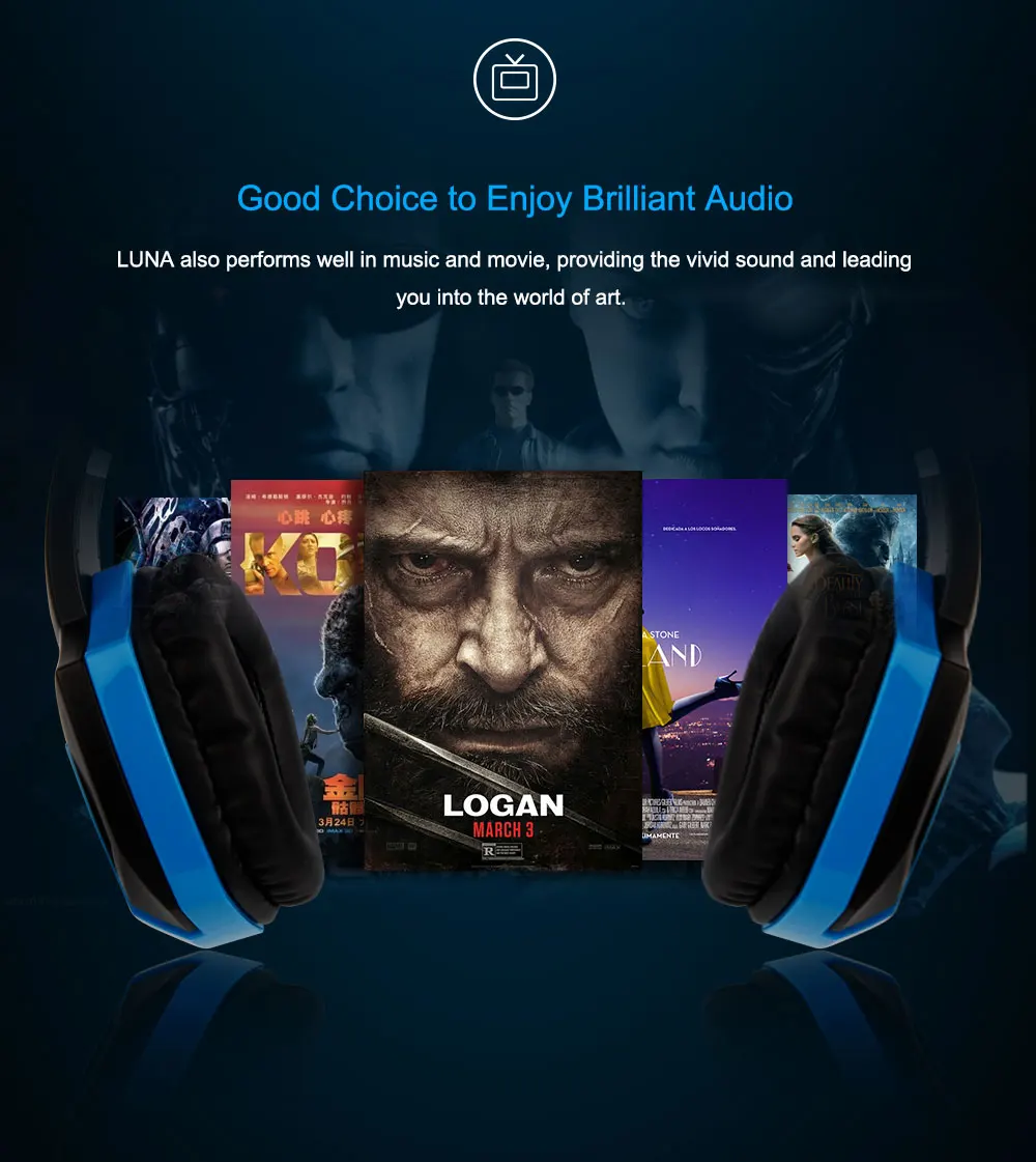SADES LUNA Live Show гарнитура Virtual 7,1 объемный звук многофункциональные наушники с чистым голосом для геймера