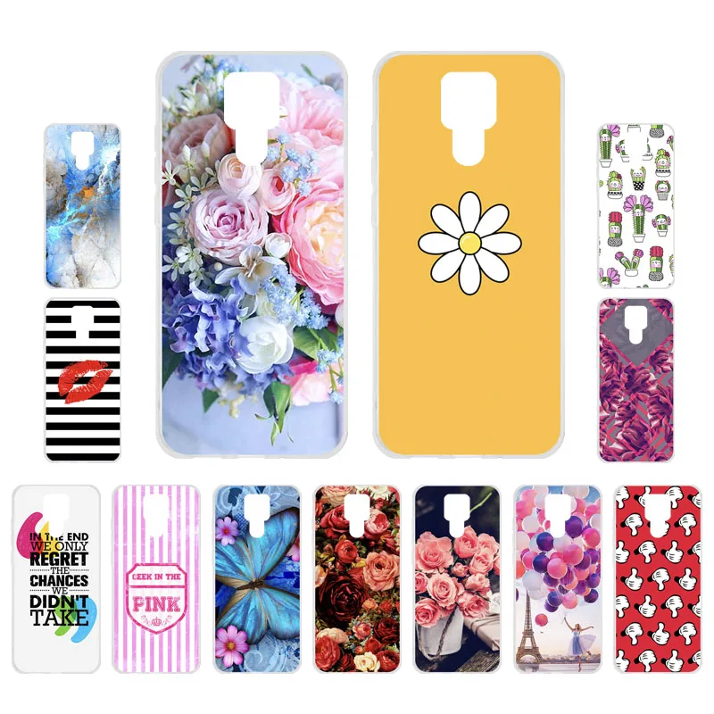 

Ojeleye DIY Patterned Silicon Case For Ulefone Power 6 Case Soft TPU Cartoon Phone Cover For Ulefone Power 6 Covers Bags