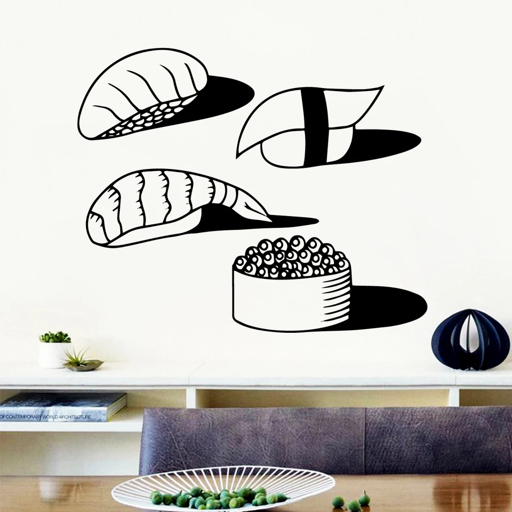 

Fashionable Bread Self Adhesive Vinyl Waterproof Wall Decal for Living Room Company School Office stickers muraux