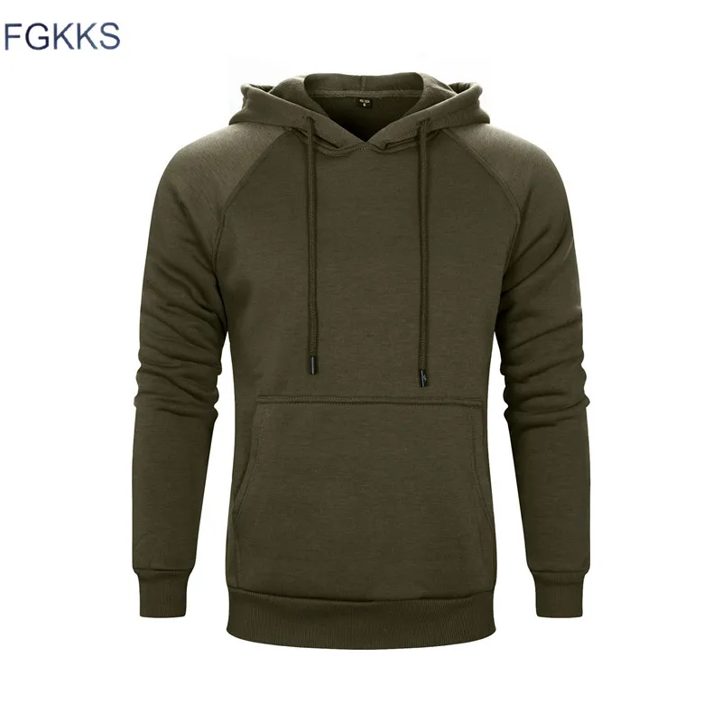 

FGKKS Fashion Pullovers Men Hoodie New Spring Solid Color Casual Hoode Sweatshirt Mens Hip Hop European size Hoodies Male