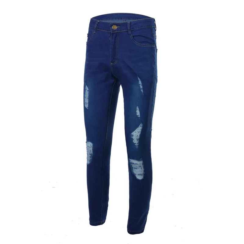 HEFLASHOR новые модные мужские Стрейчевые обтягивающие джинсы уличные повседневные плотные брюки мужские брендовые базовые брюки размера плюс 3XL
