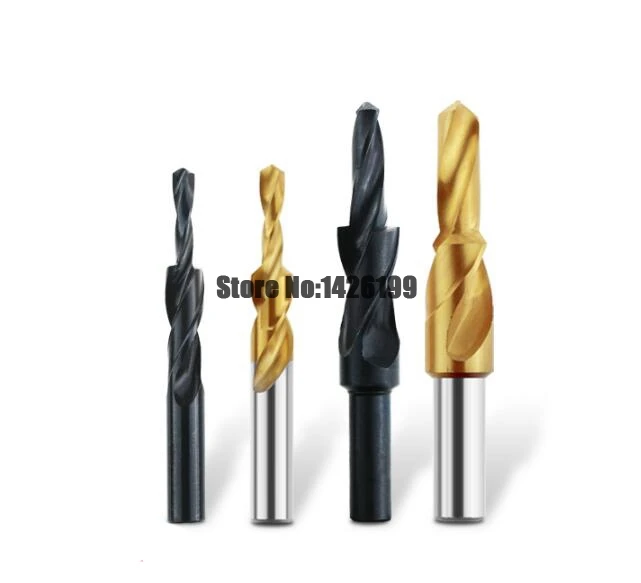 Hot 1pcs 90 degree M3 M4 M5 M6 M8 M10 M12 Cobalt HSS M35/HSS ladder drill twist drill counterbore drill ,chamfering drill