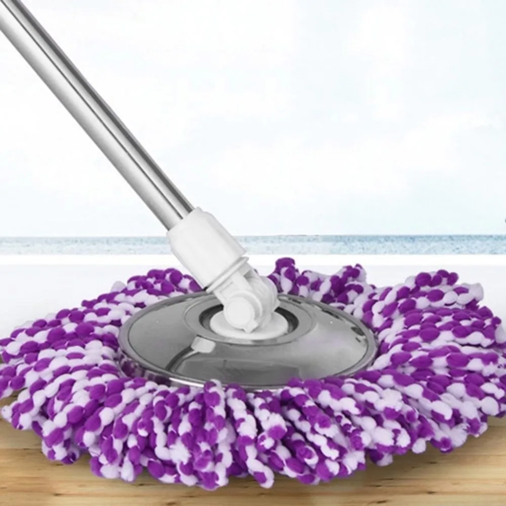 Newest 360 Degree Super Microfiber Spin Floor Mop Head 360 Degree