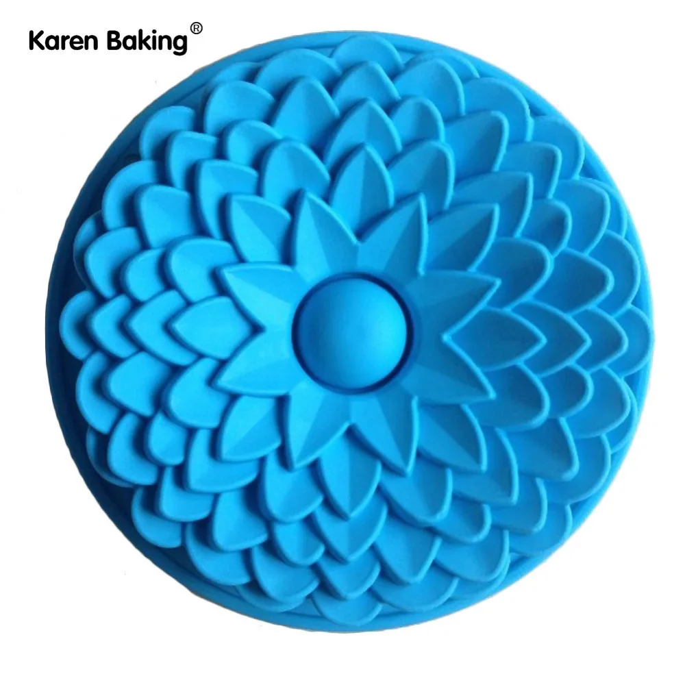 

1PCS Sunflower Shape Muffin Candy Jelly Ice Silicone Mould Mold Baking Pan Tray Bakeware