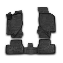 Коврики 3D в салон для NISSAN Terrano,-, 4WD, противоскользящий не боится грязи автомобильный коврик,4 шт.(полиуретан