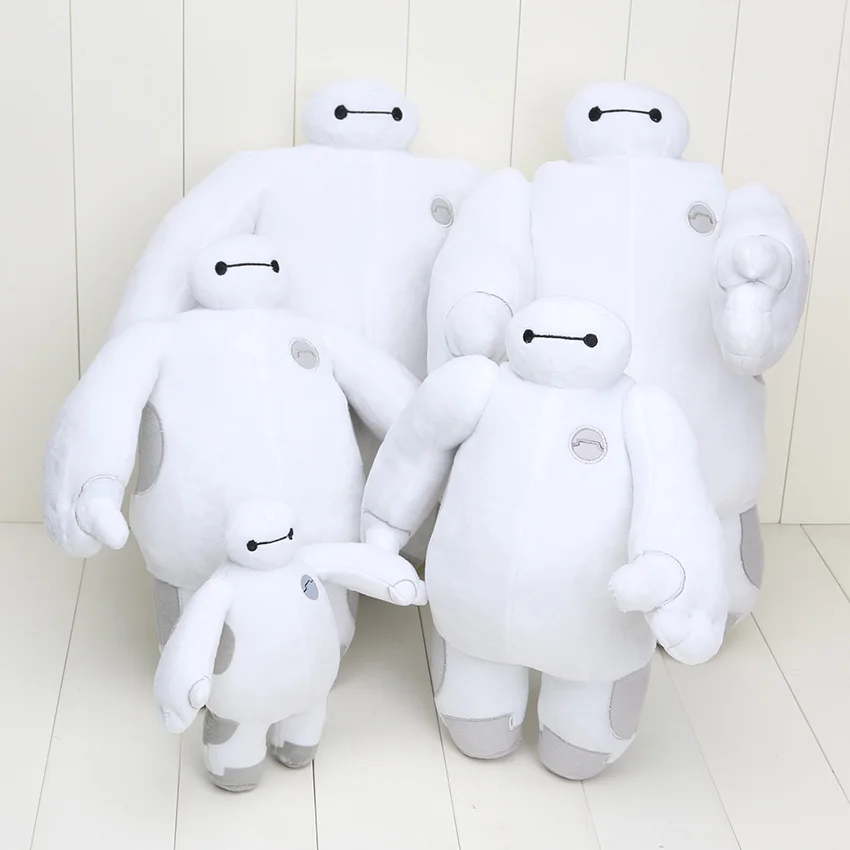 5 styles can choose 18cm 30cm 38cm Baymax plush dolls The Baymax plush font b Toys