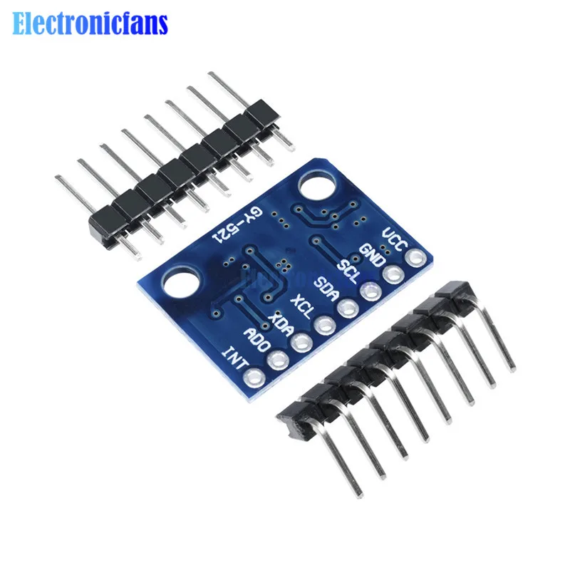 5 шт./лот Стандартный GY-521 MPU-6050 MPU6050 Модуль 3 оси аналоговый гироскоп Датчики+ 3 оси акселерометр модуль для Arduino