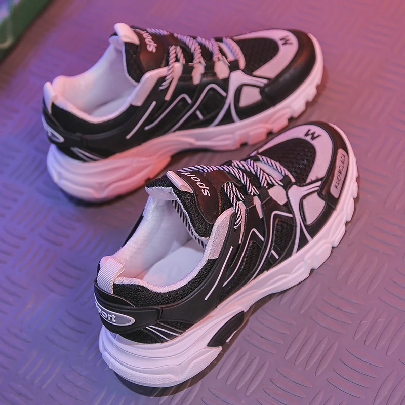 Popular Summer Shoes Woman Running Sneakers Brand Women Light Soft Comfortable Black Sport shoe lady Outdoor Jogging Snekers 35